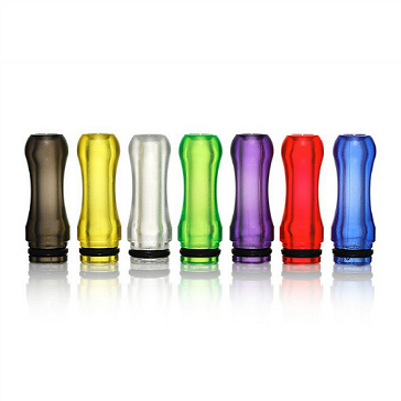 VAPING ACCESSORIES - 510 Plastic Drip Tip ( Black )