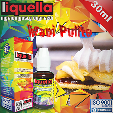 30ml MANI PULITE 3mg eLiquid (With Nicotine, Very Low) - Liquella eLiquid by HEXOcell