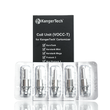 ATOMIZER - 5x KANGER VOCC-T Atomizer Heads (1.8Ω)