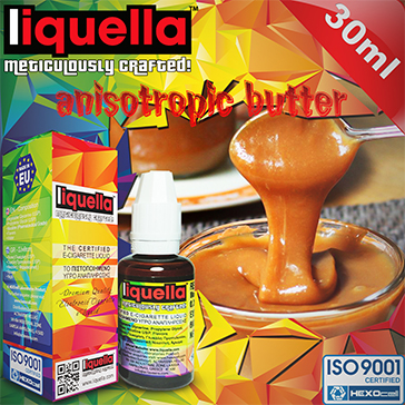 30ml ANISOTROPIC BUTTER 3mg eLiquid (With Nicotine, Very Low) - Liquella eLiquid by HEXOcell