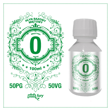 D.I.Y. - 100ml PINK FURY Menthol Base (50% PG, 50% VG, 0mg/ml Nicotine)