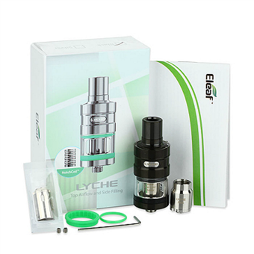 ATOMIZER - Eleaf Lyche Cupped Atomizer with RBA Head ( Black )