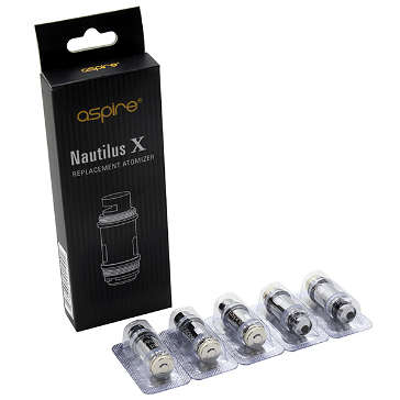 ATOMIZER - 5x ASPIRE Nautilus X U Tech Heads ( 1.5 ohms )