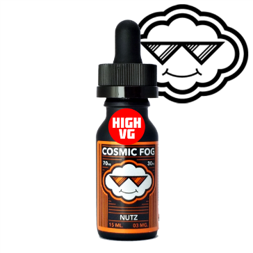 15ml NUTZ 0mg High VG eLiquid (Without Nicotine) - eLiquid by Cosmic Fog