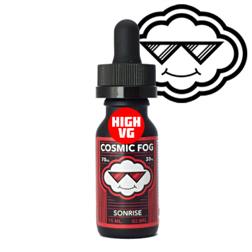 15ml SONRISE 3mg High VG eLiquid (With Nicotine, Very Low) - eLiquid by Cosmic Fog