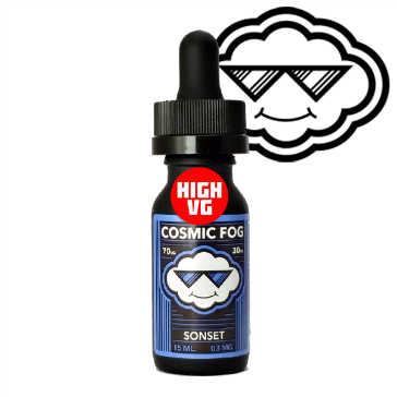 15ml SONSET 3mg High VG eLiquid (With Nicotine, Very Low) - eLiquid by Cosmic Fog