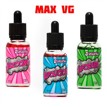 30ml VAPOLICIOUS 0mg High VG eLiquid (Without Nicotine) - eLiquid by 3Bubbles