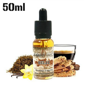 50ml RELAX 18mg eLiquid (With Nicotine, Strong) - eLiquid by Eliquid France