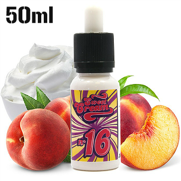 50ml SWEET CREAM #16 6mg eLiquid (With Nicotine, Low) - eLiquid by Eliquid France