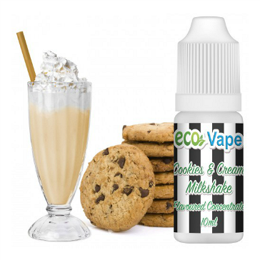 D.I.Y. - 10ml COOKIES & CREAM MILKSHAKE eLiquid Flavor by Eco Vape