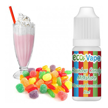 D.I.Y. - 10ml RAINBOW CANDY MILKSHAKE eLiquid Flavor by Eco Vape