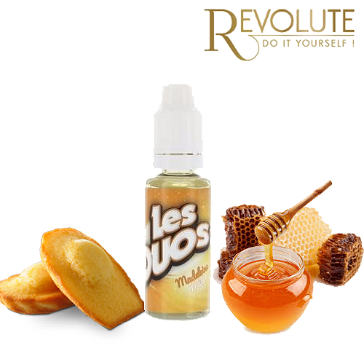 D.I.Y. - 20ml Les Duos Revolute FRENCH SPONGE CAKE & HONEY eLiquid Flavor by Nicoflash