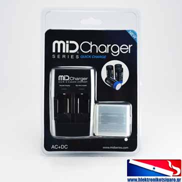 CHARGER - External Charger for Janty MiD CELL PRO HD 550mAh & AW IMR 16340 3.7V 550mAh Batteries