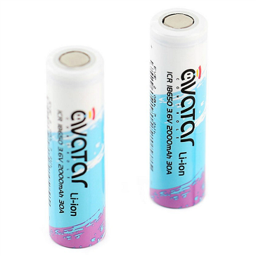 BATTERY - Joyetech Avatar ICR 18650 2000mAh 30A Battery ( Flat Top )