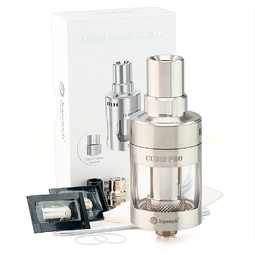 ATOMIZER - JOYETECH CUBIS PRO Cupped TC Clearomizer ( Stainless )
