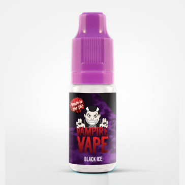 10ml BLACK ICE 0mg eLiquid (Without Nicotine) - eLiquid by Vampire Vape UK