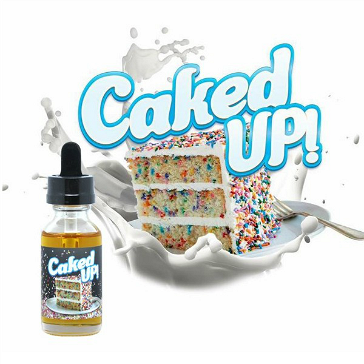 30ml CAKED UP! 0mg MAX VG eLiquid (Without Nicotine) - eLiquid by Dark Market Vape Co.