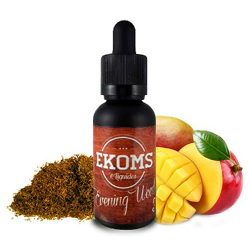 30ml EVENING WOOD 0mg High VG eLiquid (Without Nicotine) - eLiquid by Ekoms