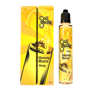 60ml HONEY BUNZ 3mg High VG eLiquid (With Nicotine, Very Low) - eLiquid by Coil Glaze