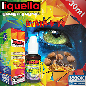30ml AVATA-R Y4 3mg eLiquid (With Nicotine, Very Low) - Liquella eLiquid by HEXOcell