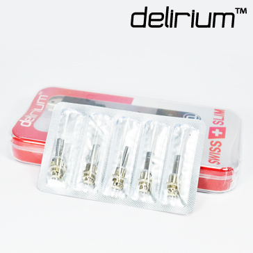 ATOMIZER - 5x delirium Swiss & Slim Changeable Atomizer Heads 