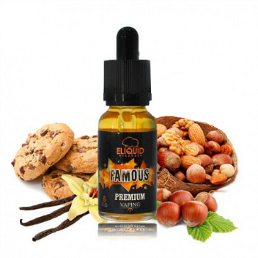 20ml FAMOUS 18mg eLiquid (With Nicotine, Strong) - eLiquid by Eliquid France