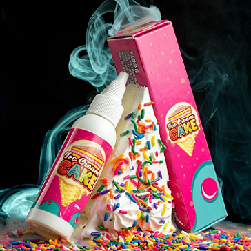 60ml ICE CREAM CAKE 6mg High VG eLiquid (With Nicotine, Low) - eLiquid by Vaper Treats