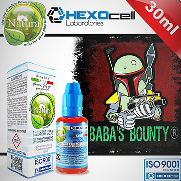 30ml BABA'S BOUNTY 3mg eLiquid (With Nicotine, Very Low) - Natura eLiquid by HEXOcell