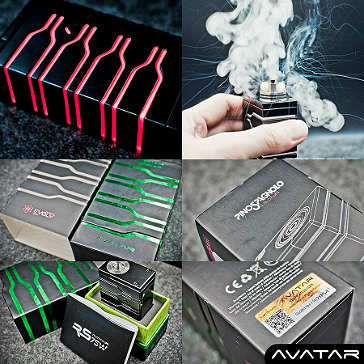 KIT - Puff AVATAR RS 75W DNA Mod ( Black )