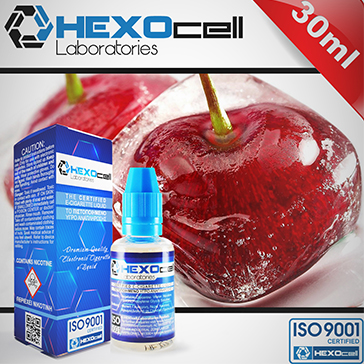 30ml CHERRY LIPS 3mg eLiquid (With Nicotine, Very Low) - eLiquid by HEXOcell
