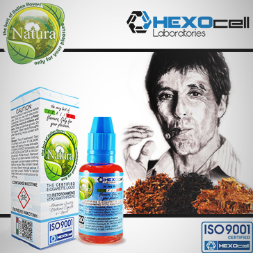 30ml TONY MONTANA 9mg eLiquid (With Nicotine, Medium) - Natura eLiquid by HEXOcell