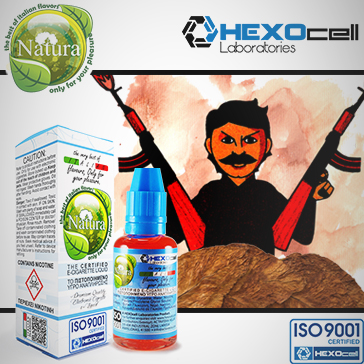 30ml IL CARTELLO 18mg eLiquid (With Nicotine, Strong) - Natura eLiquid by HEXOcell