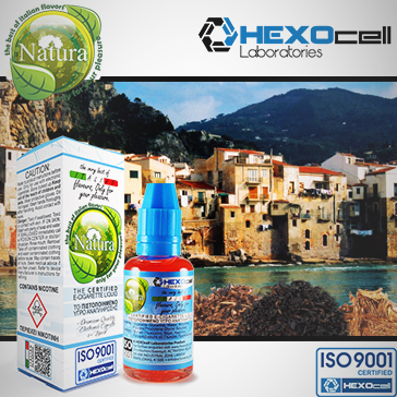 30ml GRANDE SICILIA 9mg eLiquid (With Nicotine, Medium) - Natura eLiquid by HEXOcell