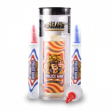 180ml POLICE MAN 3mg MAX VG eLiquid (With Nicotine, Very Low) - eLiquid by One Hit Wonder