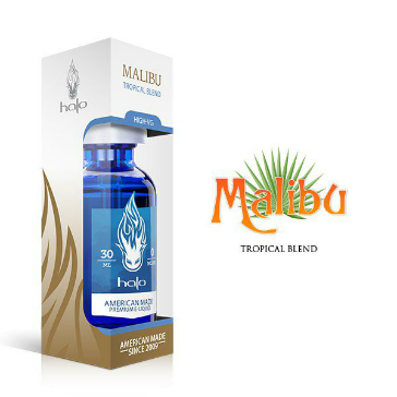 30ml MALIBU 6mg 70% VG eLiquid (With Nicotine, Low) - eLiquid by Halo