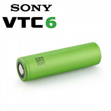 BATTERY - Sony VTC6 High Drain 18650 Battery ( Flat Top )