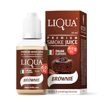 30ml LIQUA C BROWNIE 6mg 65% VG eLiquid (With Nicotine, Low) - eLiquid by Ritchy