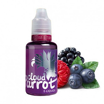30ml BERRY COCKTAIL 3mg 70% VG eLiquid (With Nicotine, Very Low) - eLiquid by Cloud Parrot