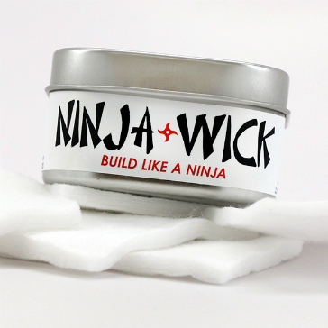 VAPING ACCESSORIES - Ninja Wick Organic Japanese Cotton Wickpads