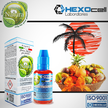 30ml TRO.PI.CAL 9mg eLiquid (With Nicotine, Medium) - Natura eLiquid by HEXOcell