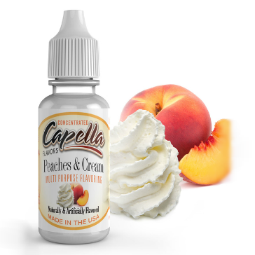 D.I.Y. - 13ml PEACHES & CREAM eLiquid Flavor by Capella