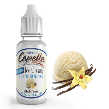 D.I.Y. - 13ml VANILLA BEAN ICE CREAM eLiquid Flavor by Capella