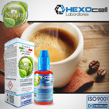 30ml ESPRESSO 18mg eLiquid (With Nicotine, Strong) - Natura eLiquid by HEXOcell
