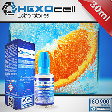 30ml FROZEN ORANGE 6mg eLiquid (With Nicotine, Low) - eLiquid by HEXOcell