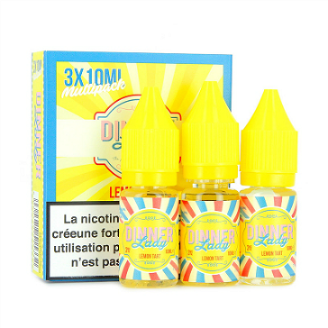 30ml LEMON TART 6mg 70% VG TPD Compliant eLiquid (With Nicotine, Low) - eLiquid by DINNER LADY
