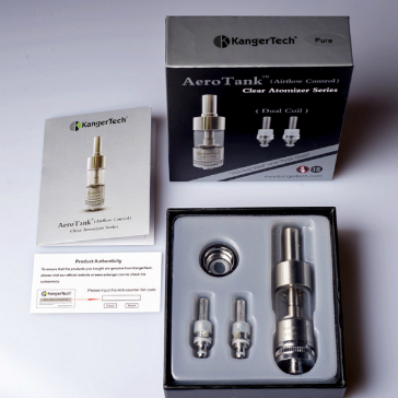 ATOMIZER - KANGER Aerotank BCC Clearomizer - 2.4ML Capacity - 100% Authentic