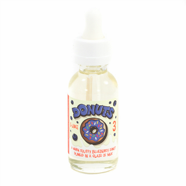 30ml BLUEBERRY DONUTS 3mg 80% VG eLiquid (With Nicotine, Very Low) - eLiquid by Marina Vape