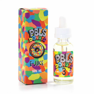 30ml PBLS DONUTS 0mg 80% VG eLiquid (Without Nicotine) - eLiquid by Marina Vape