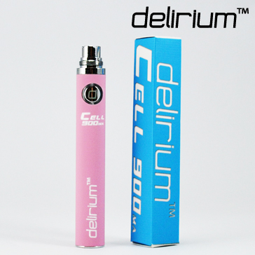 BATTERY - DELIRIUM CELL 900mA eGo/eVod Top Quality ( Pink )
