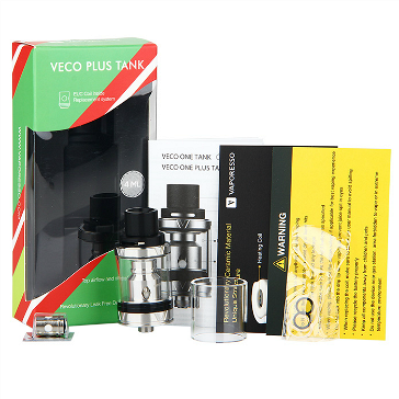 ATOMIZER - VAPORESSO Veco Plus Tank Atomizer ( Stainless )